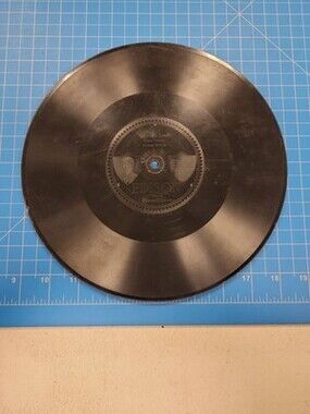 Edison Record Genius Loci Cari Therm String Quintet 1920s Disc 78 RPM Vintage